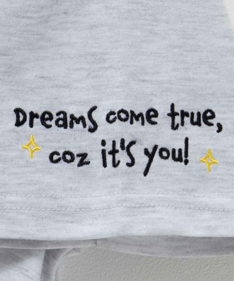 Simplify  刺繍プリントビッグTシャツ キッズ メール便 対応商品商品画像-7