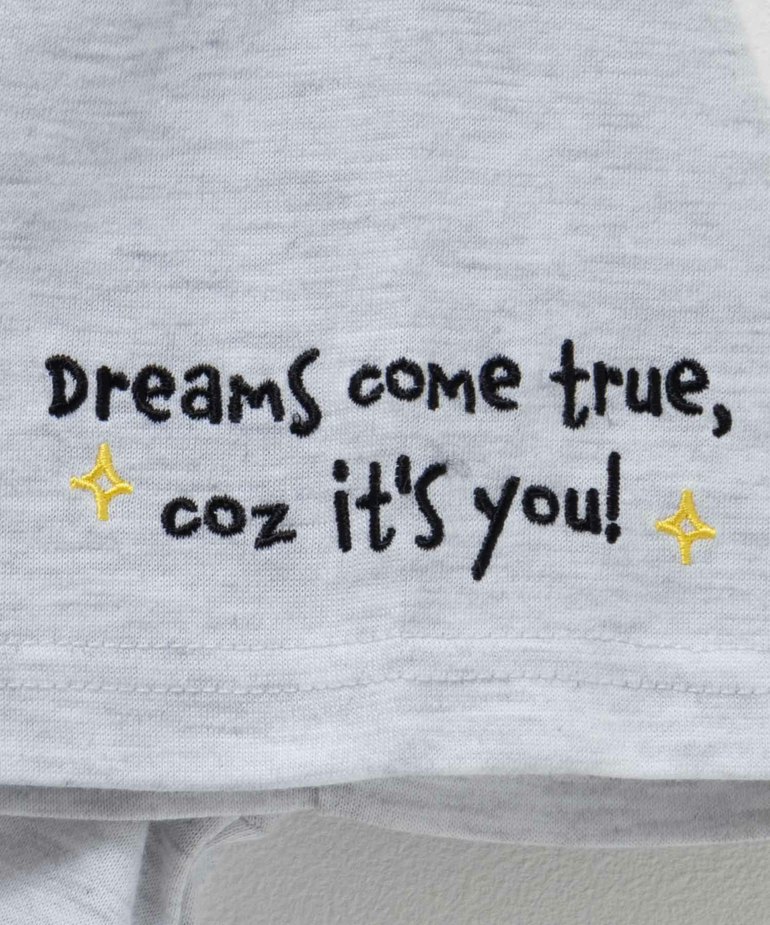 Simplify  刺繍プリントビッグTシャツ キッズ メール便 対応商品商品画像-7