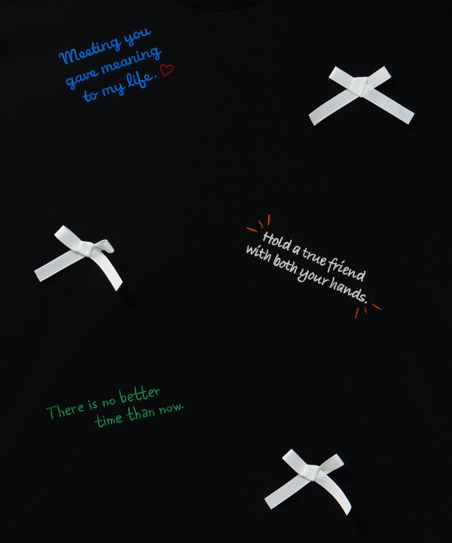 Simplify  刺繍プリントビッグTシャツ キッズ メール便 対応商品商品画像-8