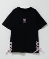 Simplify サイドレースアップビッグTシャツ キッズ ネコポス 対応商品