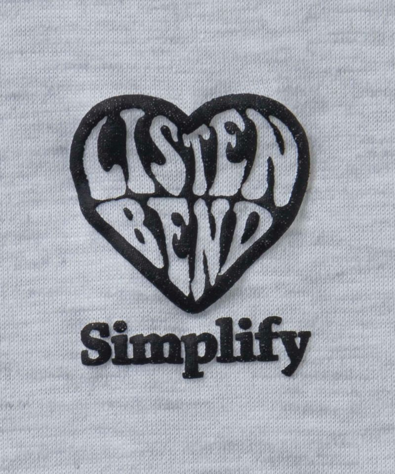 Simplify  サイドレースアップビッグTシャツ キッズ メール便 対応商品商品画像-5