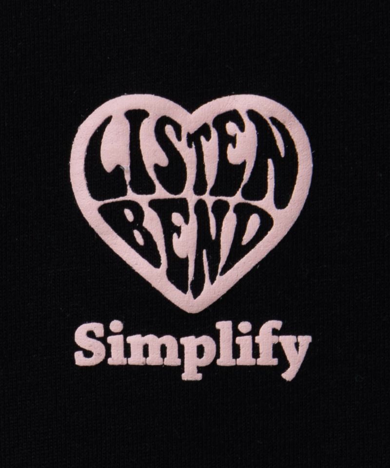 Simplify  サイドレースアップビッグTシャツ キッズ メール便 対応商品商品画像-7