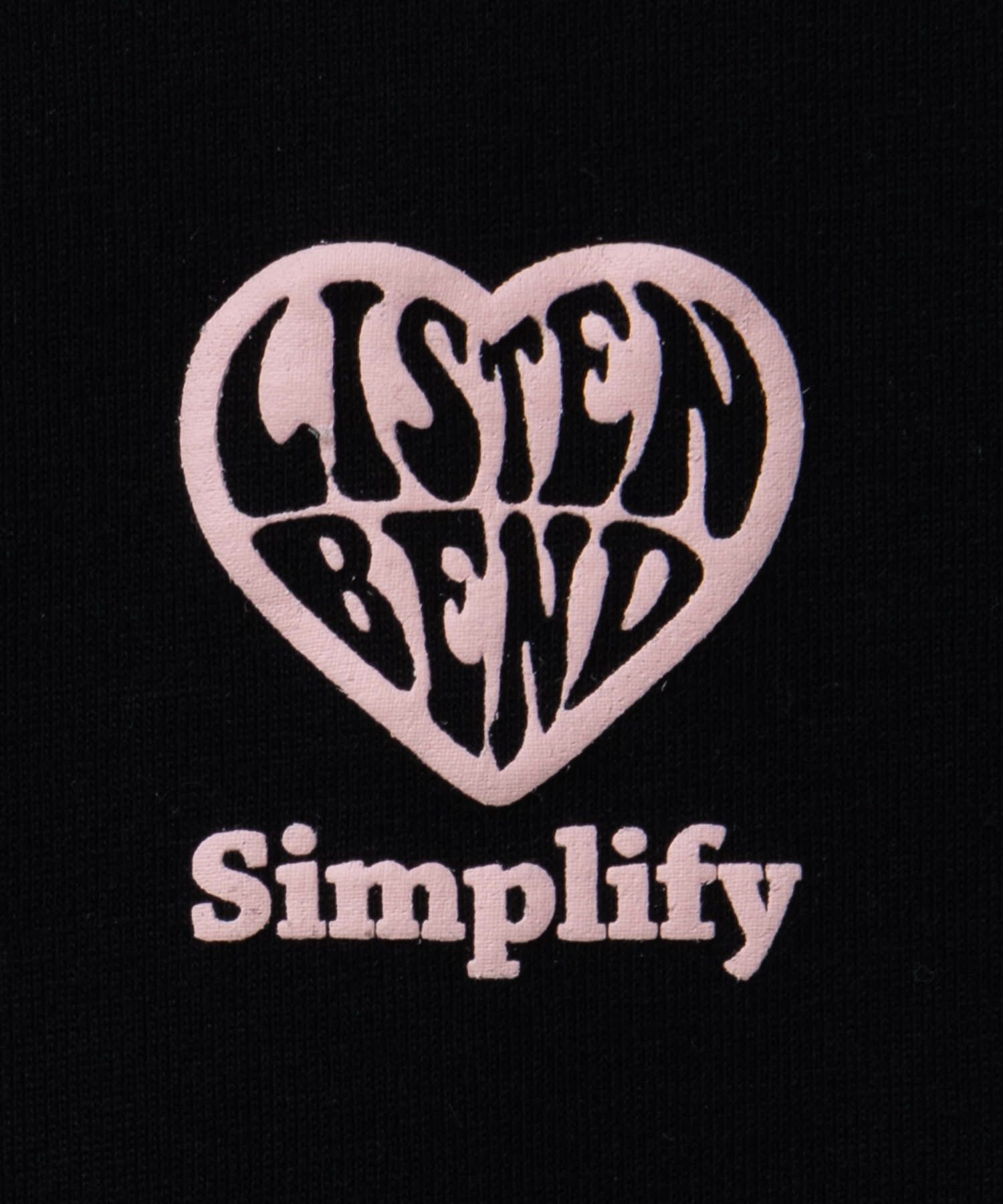 Simplify サイドレースアップビッグTシャツ キッズ ネコポス 対応商品