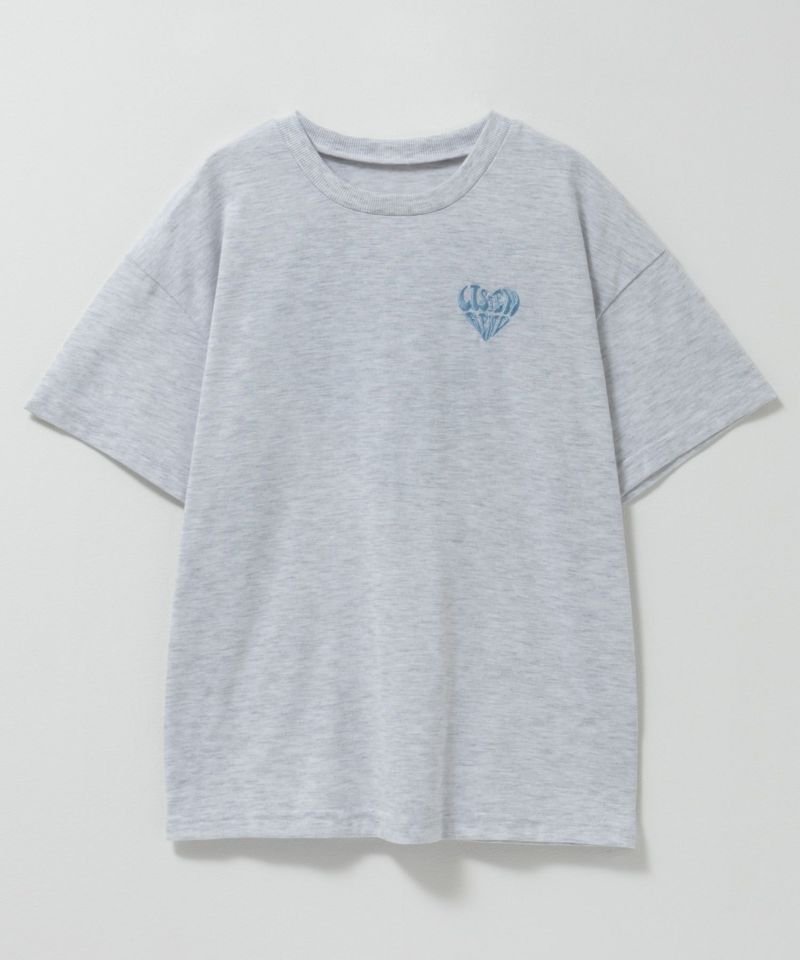 Simplify デニムワッペンビッグTシャツ キッズ メール便 対応商品商品画像-1