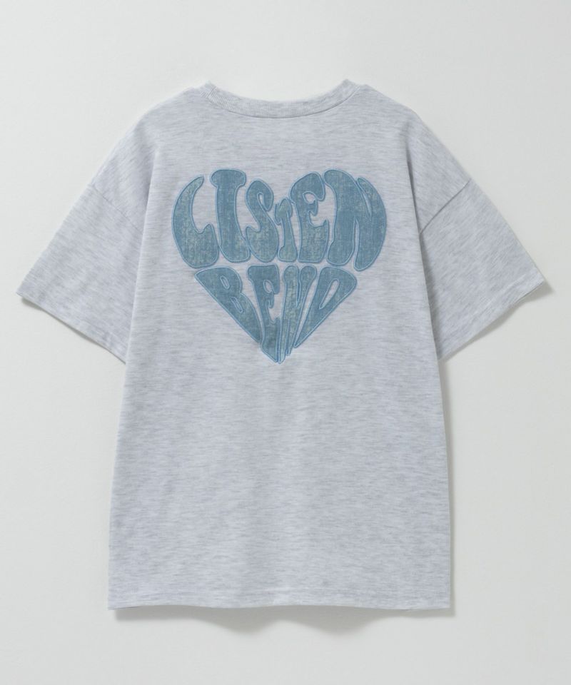 Simplify  デニムワッペンビッグTシャツ キッズ メール便 対応商品商品画像-2