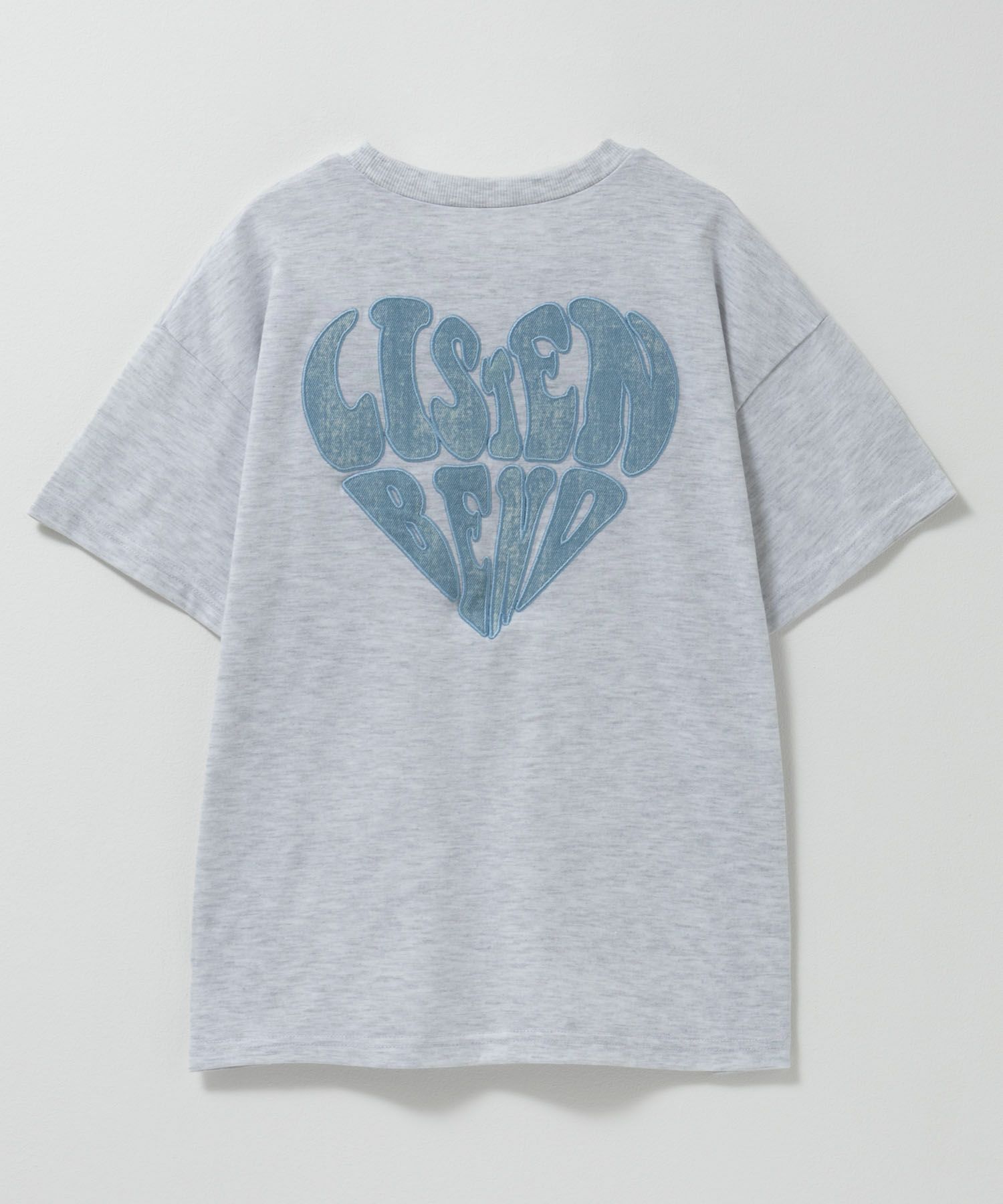 Simplify  デニムワッペンビッグTシャツ キッズ メール便 対応商品商品画像-2