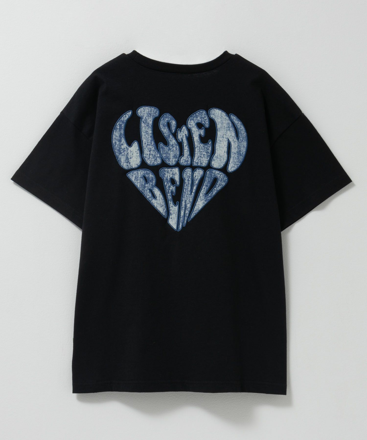 Simplify デニムワッペンビッグTシャツ キッズ ネコポス 対応商品