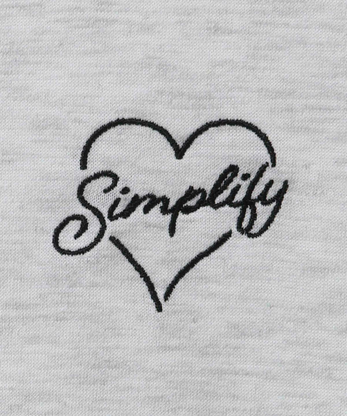 Simplify リボンフェイクレイヤードプルオーバー キッズ ネコポス 対応商品