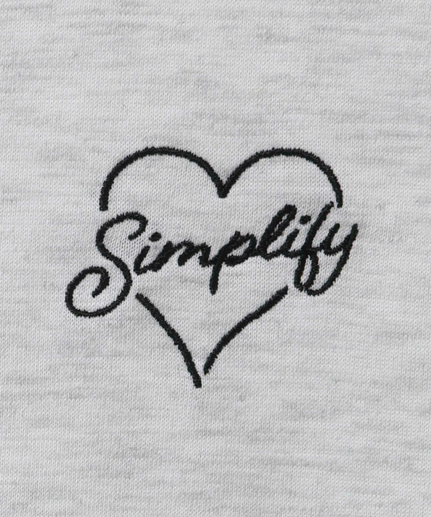 Simplify リボンフェイクレイヤードプルオーバー キッズ ネコポス 対応商品