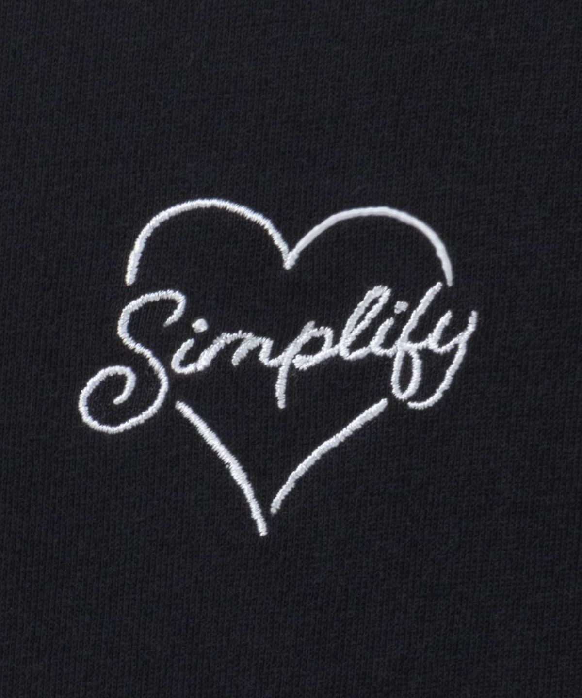 Simplify リボンフェイクレイヤードプルオーバー キッズ ネコポス 対応商品