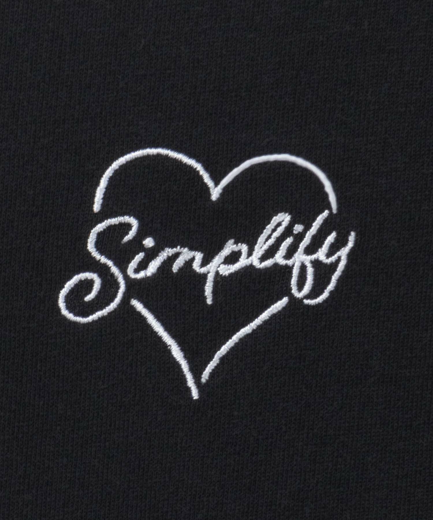 Simplify リボンフェイクレイヤードプルオーバー キッズ ネコポス 対応商品