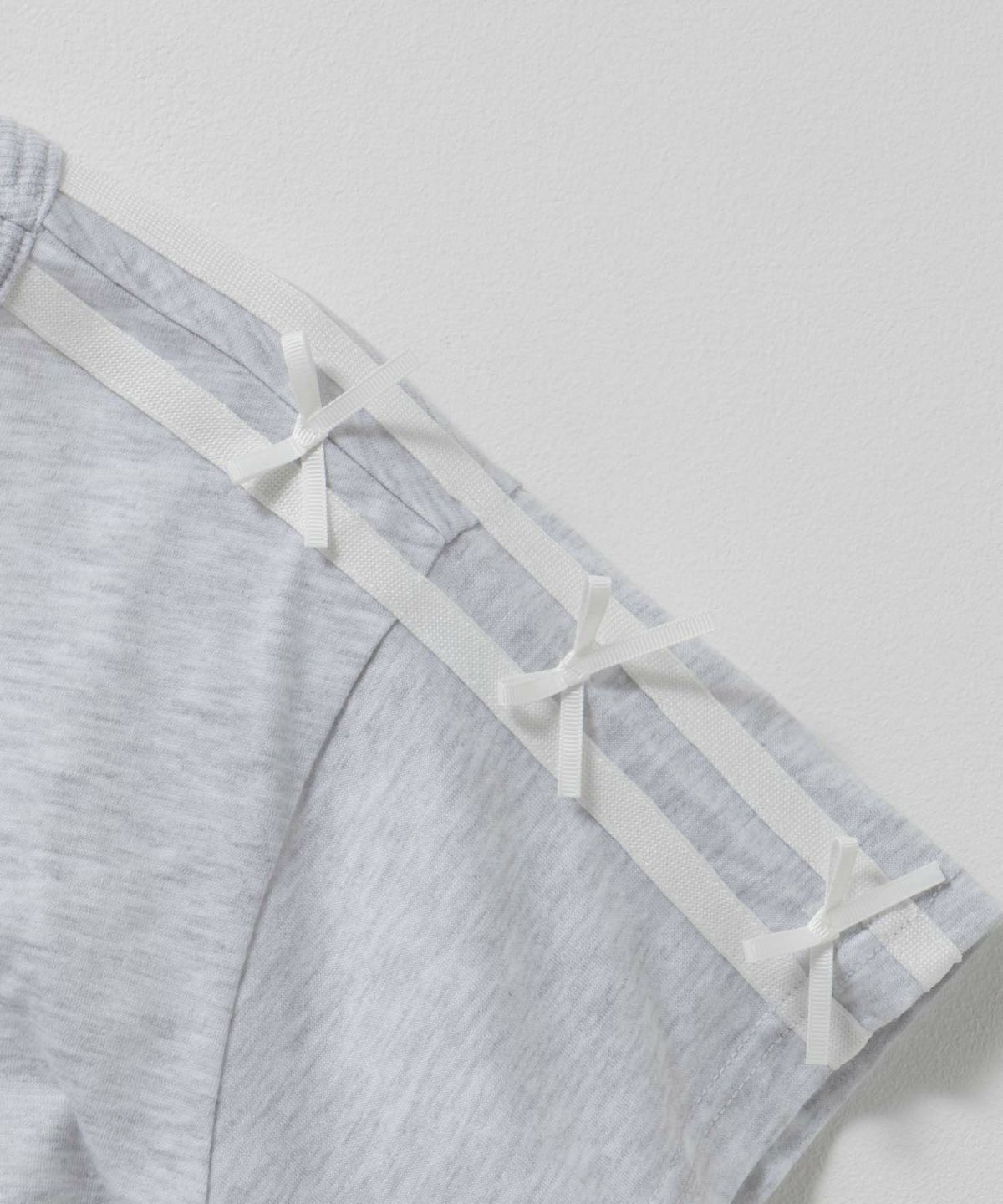 Simplify リボンフェイクレイヤードプルオーバー キッズ ネコポス 対応商品