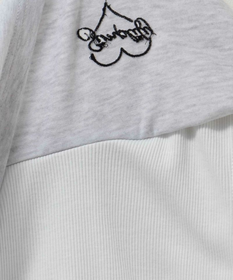 Simplify  リボンフェイクレイヤードプルオーバー キッズ メール便 対応商品商品画像-8