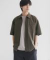 NAVY KAZETOSU メッシュ半袖シャツ メンズ