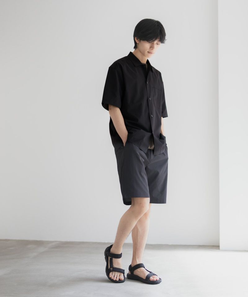 NAVY  KAZETOSU メッシュ半袖シャツ メンズ商品画像-13