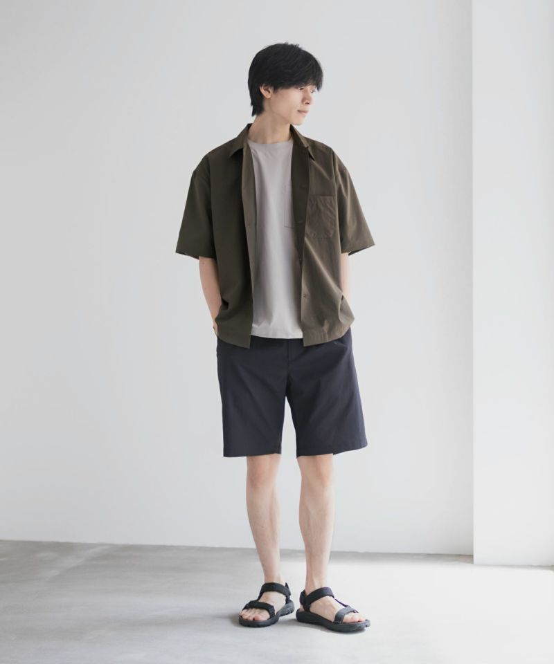 NAVY  KAZETOSU メッシュ半袖シャツ メンズ商品画像-17