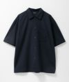NAVY  KAZETOSU メッシュ半袖シャツ メンズ商品サムネイル-18