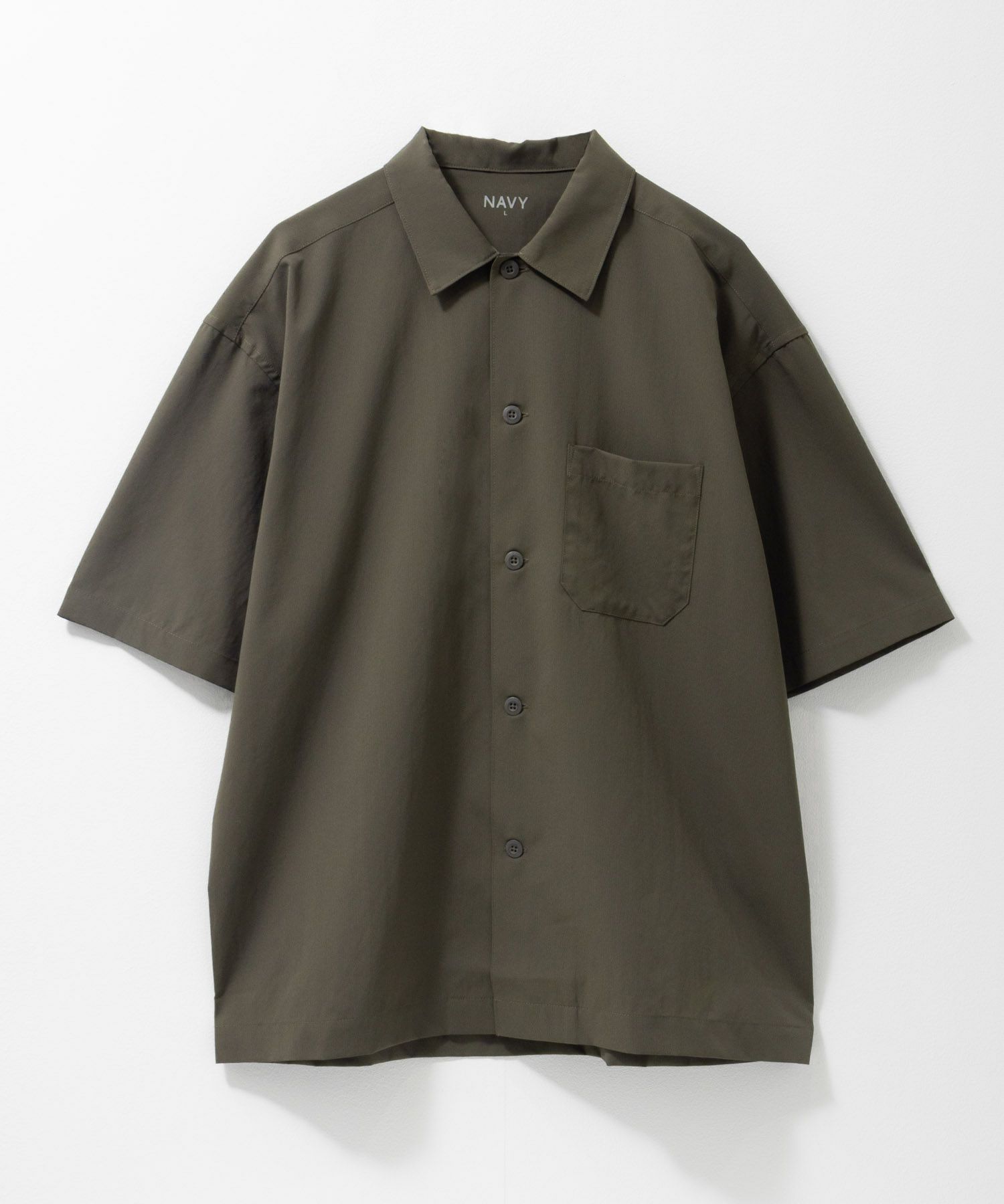 NAVY  KAZETOSU メッシュ半袖シャツ メンズ商品サムネイル-22