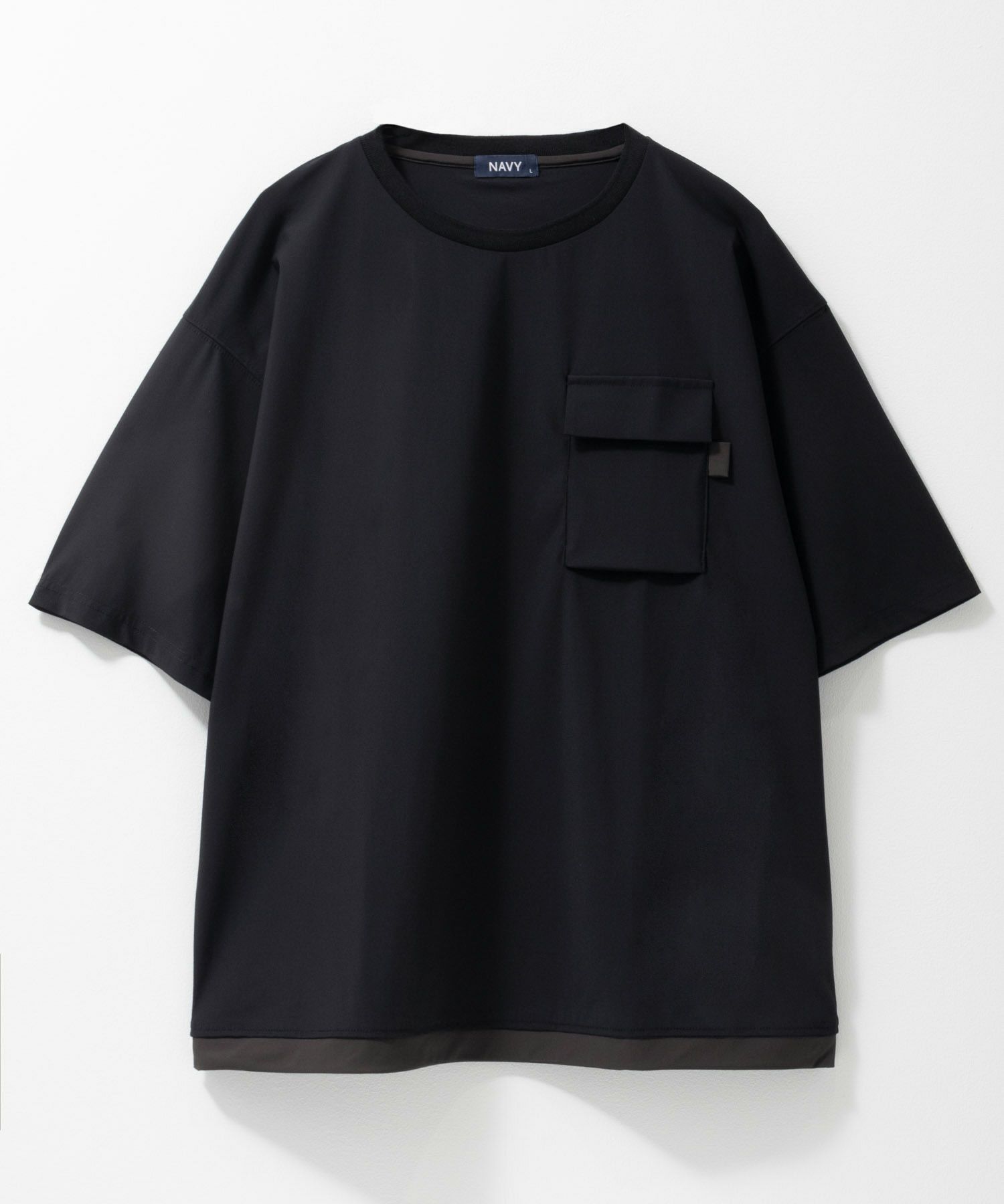NAVY  SARARI 極冷Tシャツ メンズ メール便 対応商品商品サムネイル-23