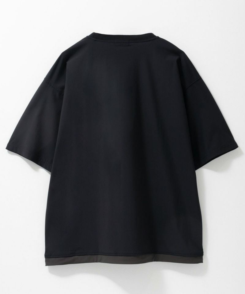 NAVY  SARARI 極冷Tシャツ メンズ メール便 対応商品商品画像-24