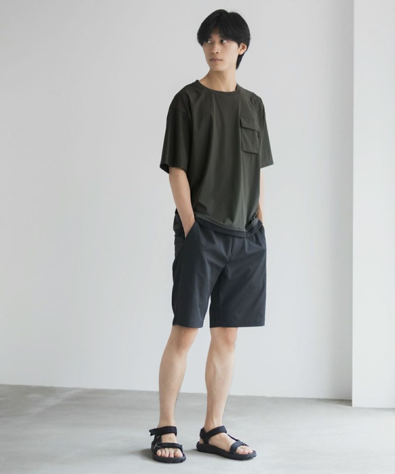 NAVY  SARARI 極冷Tシャツ メンズ メール便 対応商品商品画像-31