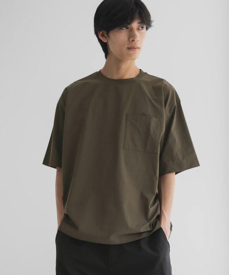 NAVY  KAZETOSU メッシュクルーネックTシャツ メンズ メール便 対応商品商品画像-20