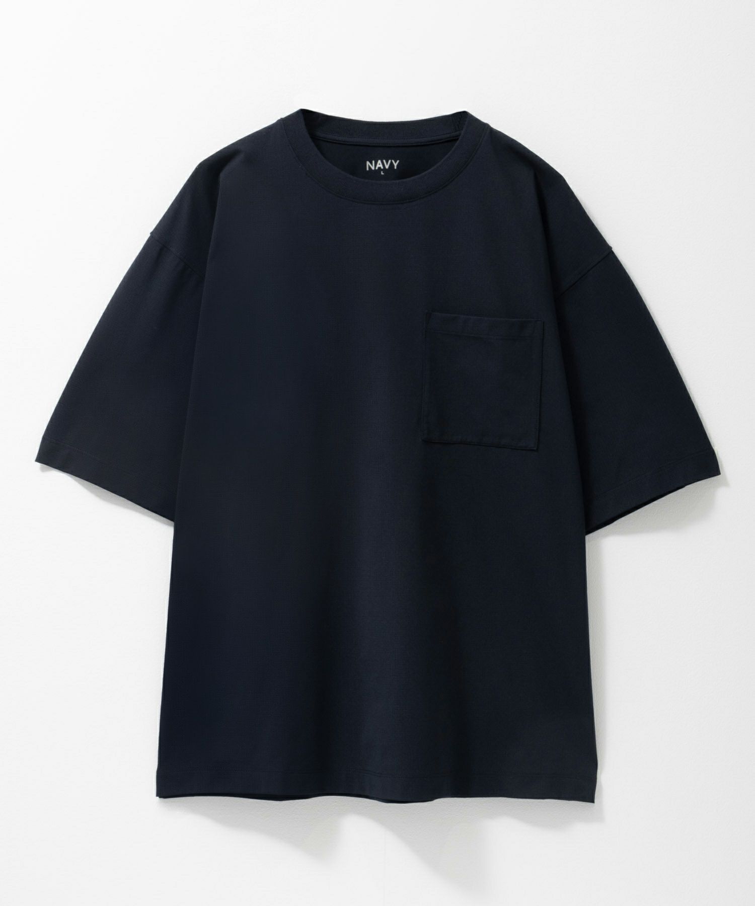 NAVY  KAZETOSU メッシュクルーネックTシャツ メンズ メール便 対応商品商品サムネイル-23