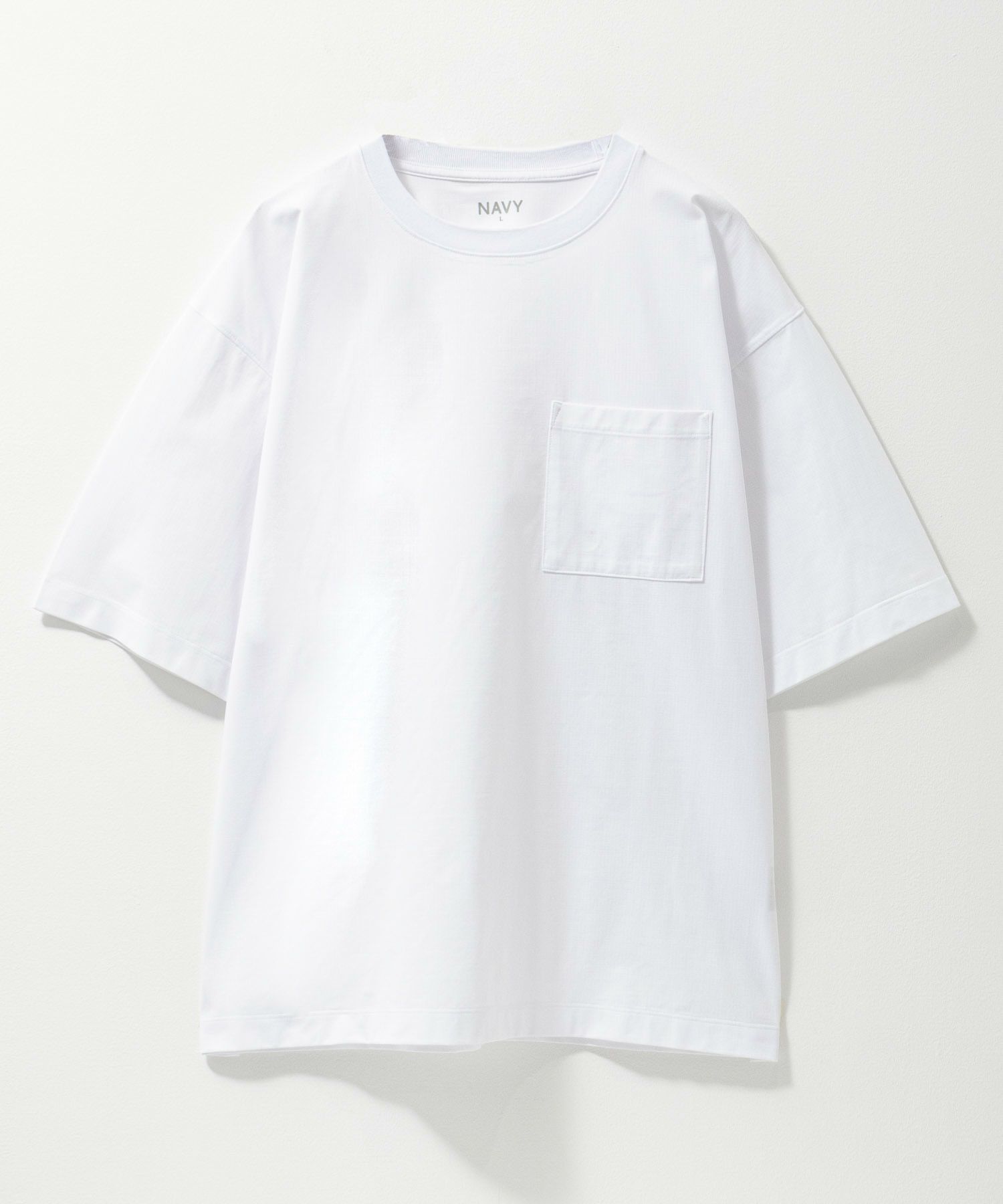 NAVY  KAZETOSU メッシュクルーネックTシャツ メンズ メール便 対応商品商品画像-25