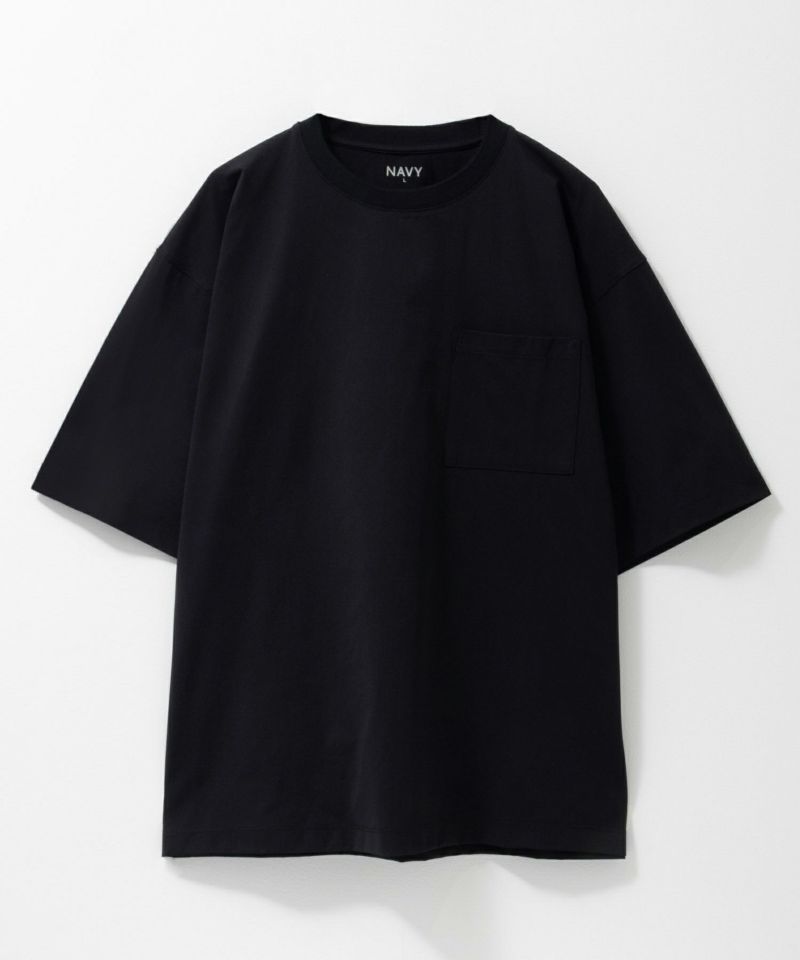 NAVY  KAZETOSU メッシュクルーネックTシャツ メンズ メール便 対応商品商品画像-27