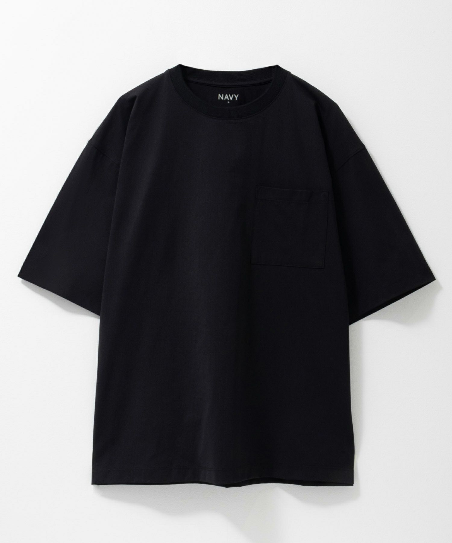 NAVY KAZETOSU メッシュクルーネックTシャツ メンズ ネコポス 対応商品