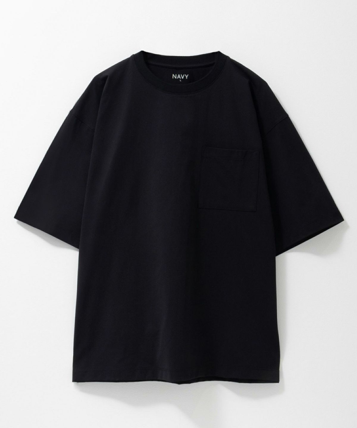 NAVY KAZETOSU メッシュクルーネックTシャツ メンズ ネコポス 対応商品