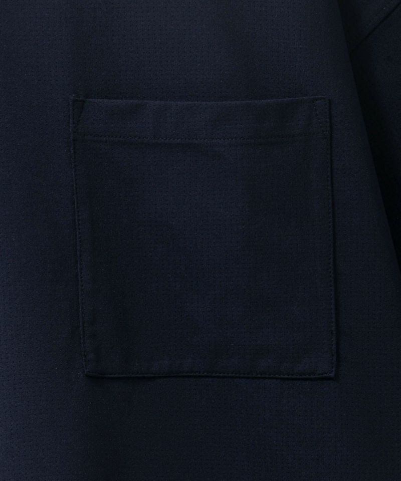 NAVY  KAZETOSU メッシュクルーネックTシャツ メンズ メール便 対応商品商品画像-33