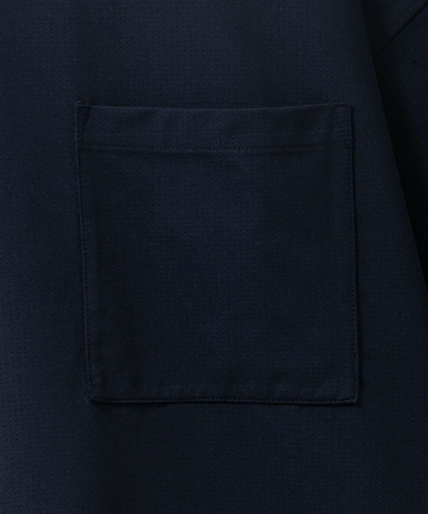 NAVY KAZETOSU メッシュクルーネックTシャツ メンズ ネコポス 対応商品