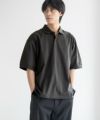 NAVY KAZETOSU メッシュポロシャツ メンズ