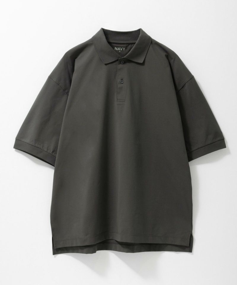 NAVY KAZETOSU メッシュポロシャツ メンズ