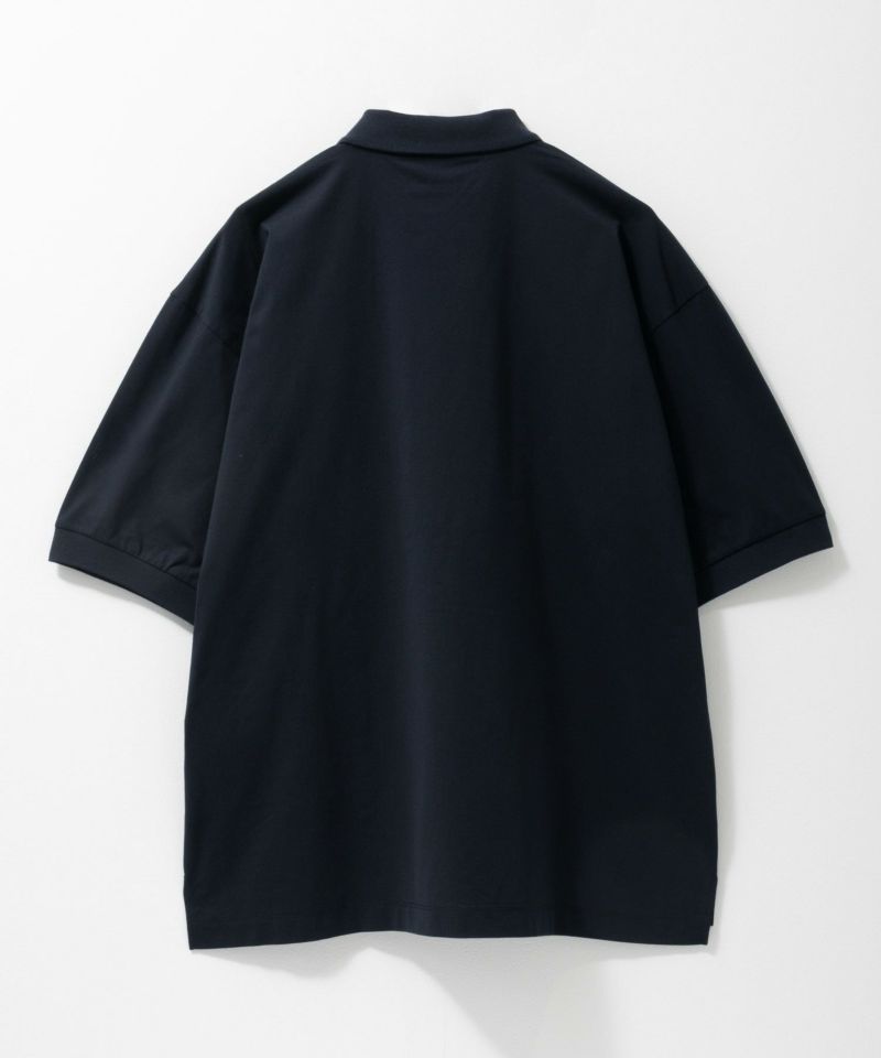 NAVY KAZETOSU メッシュポロシャツ メンズ