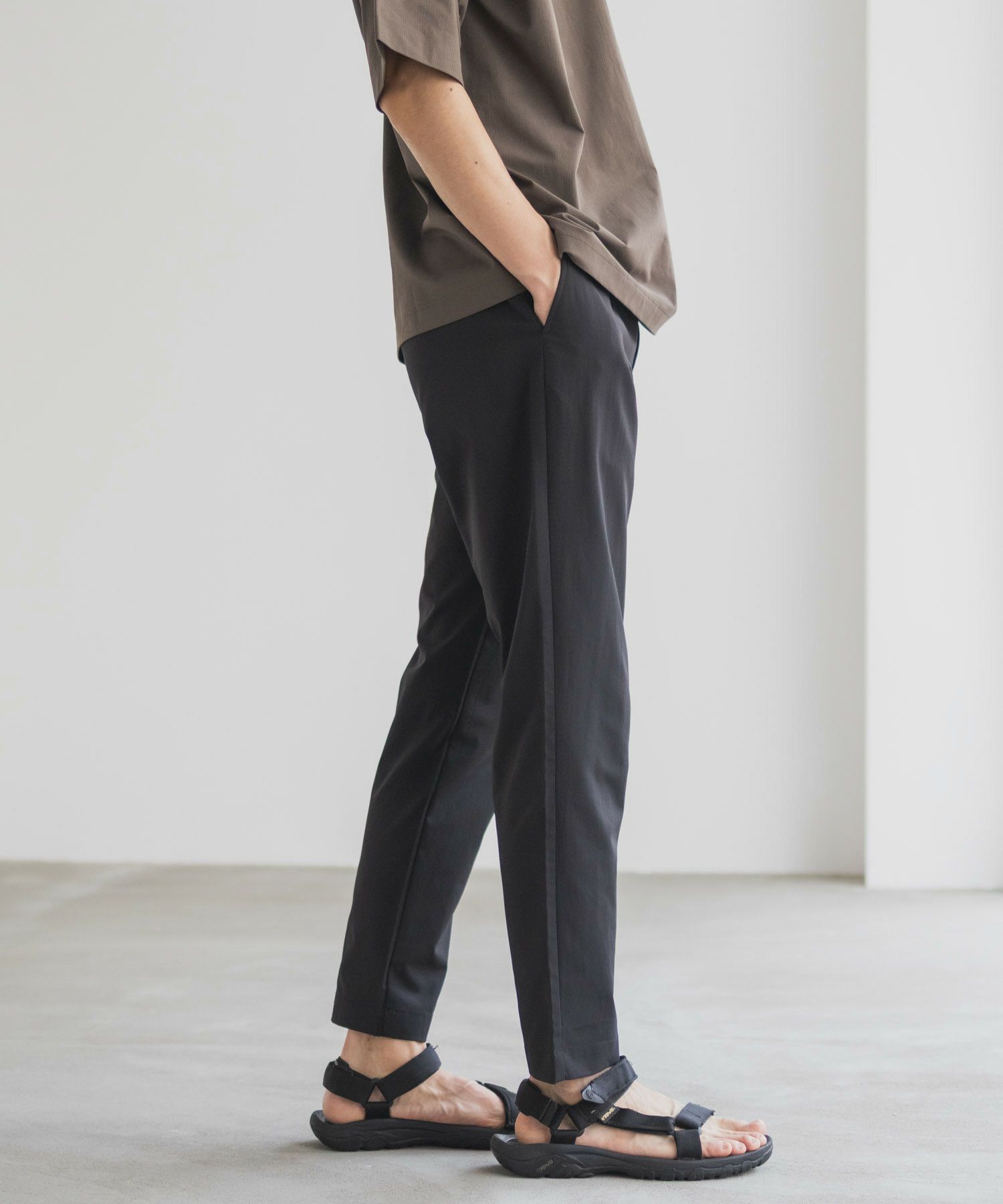 NAVY KAZETOSU メッシュアンクルパンツ メンズ商品サムネイル-7