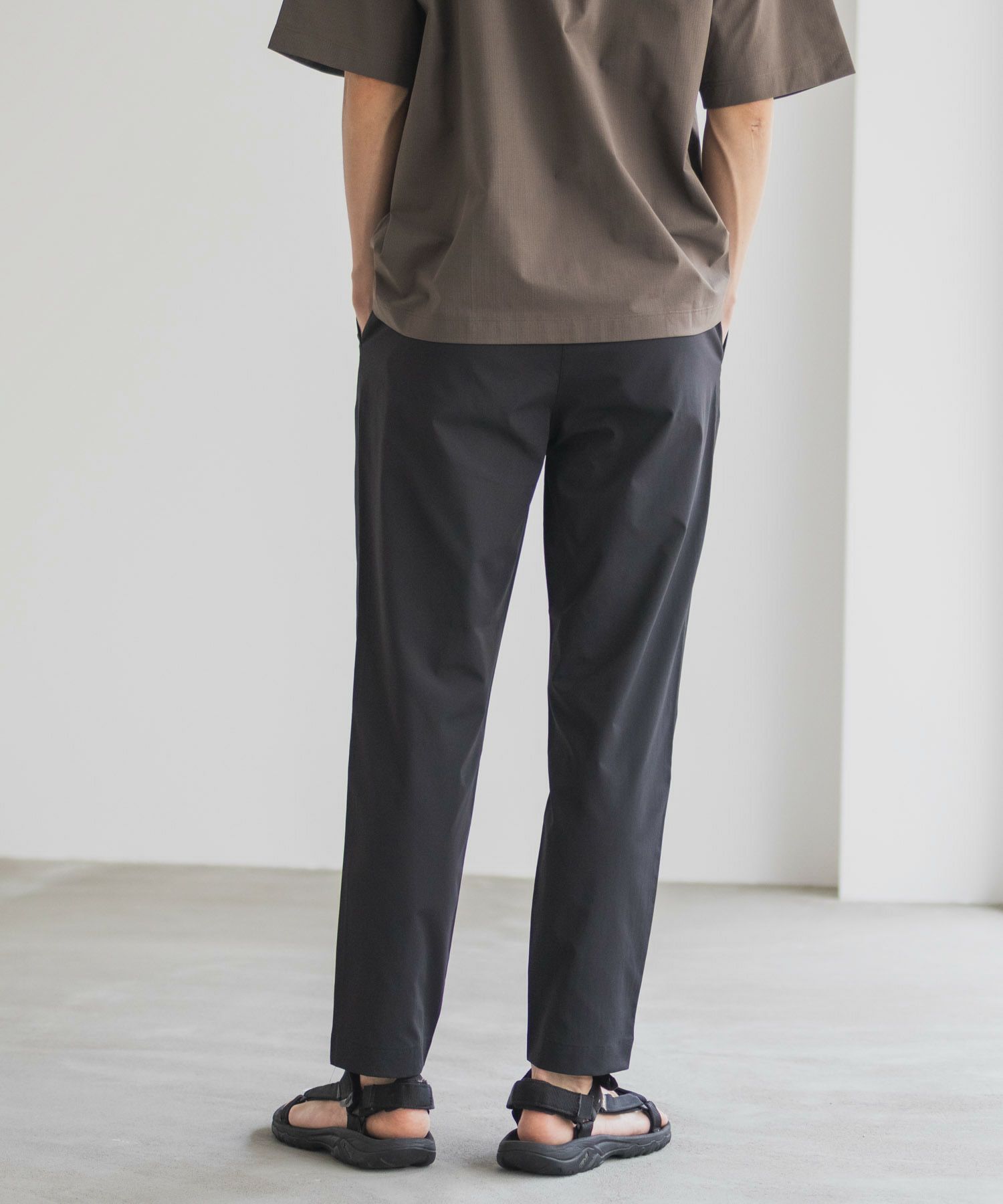 NAVY KAZETOSU メッシュアンクルパンツ メンズ