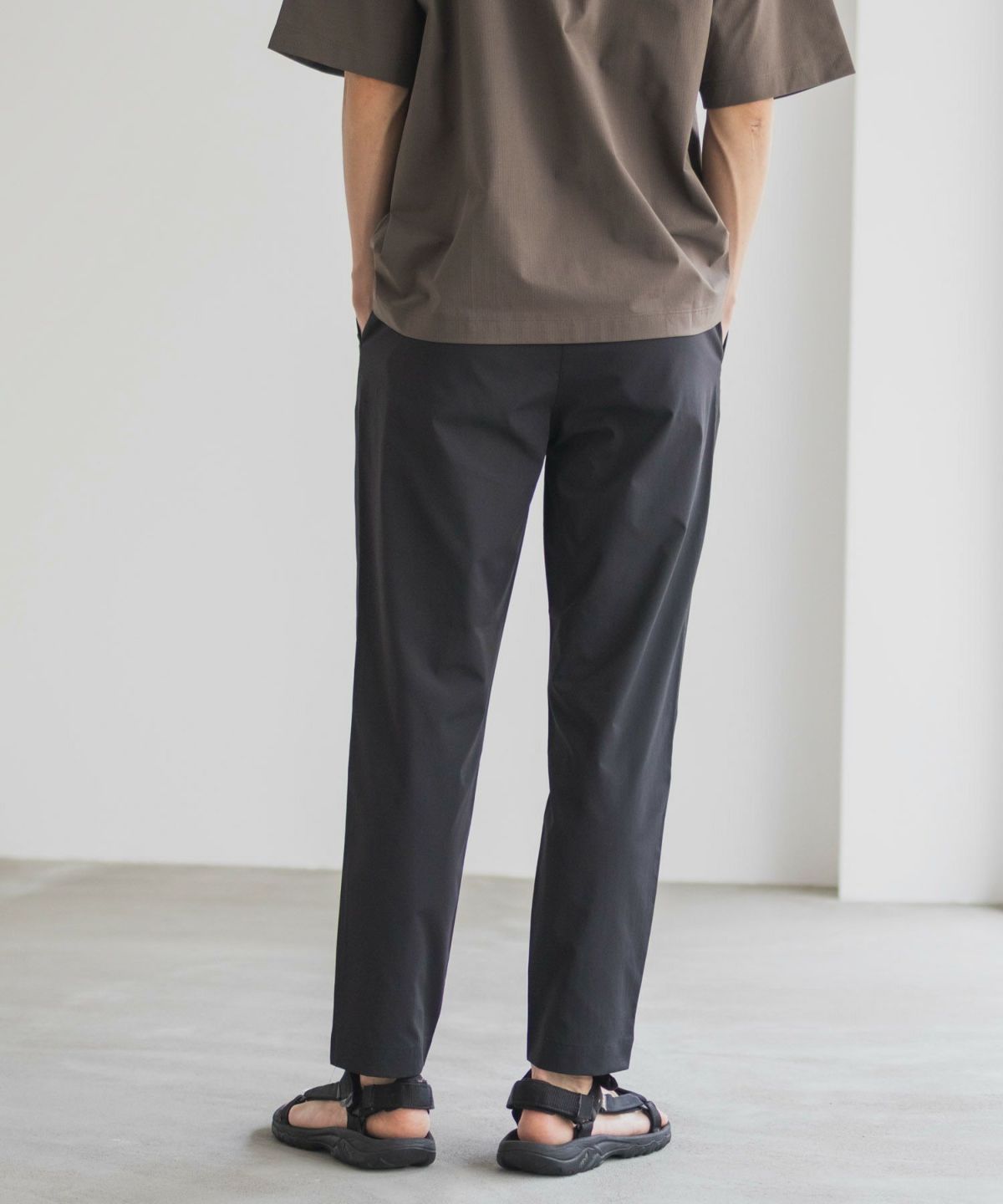 NAVY KAZETOSU メッシュアンクルパンツ メンズ