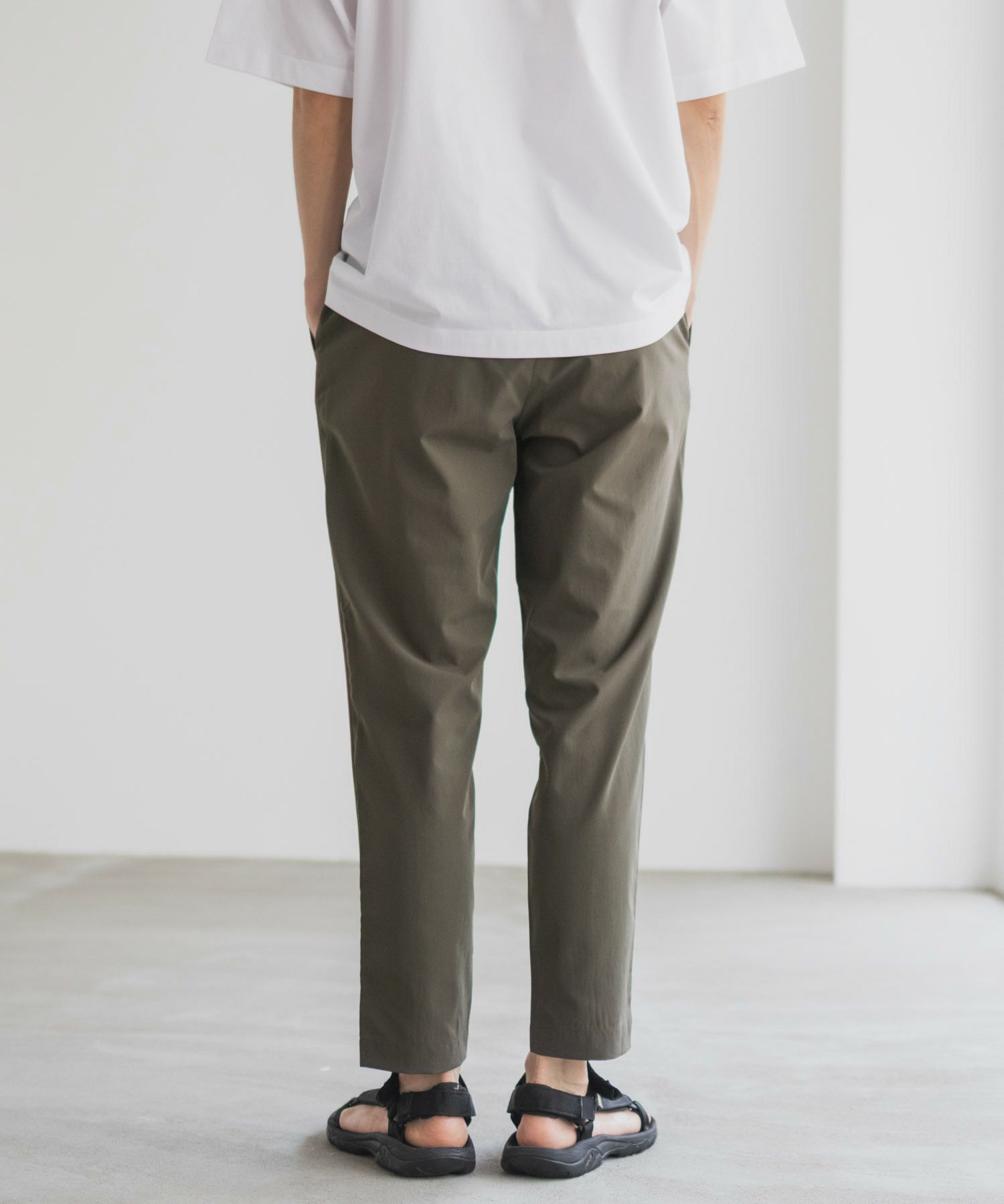 NAVY  KAZETOSU メッシュアンクルパンツ メンズ商品サムネイル-16