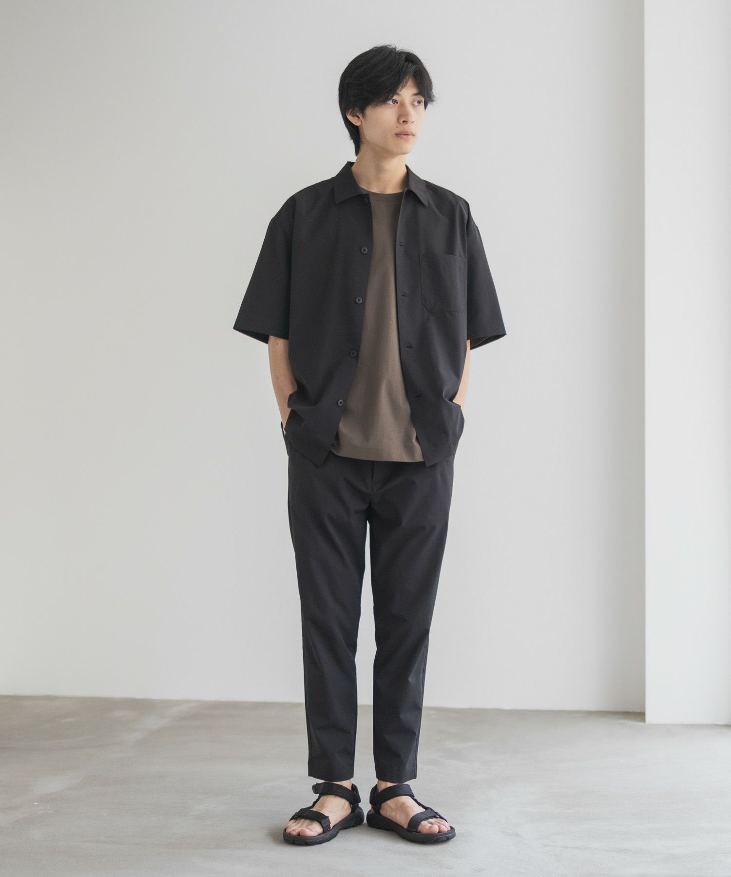 NAVY KAZETOSU メッシュアンクルパンツ メンズ商品サムネイル-32