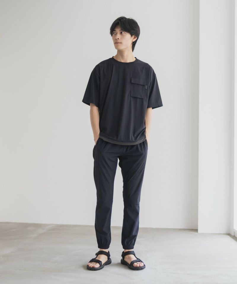 NAVY SARARI 極冷ジョガーパンツ メンズ商品画像-18