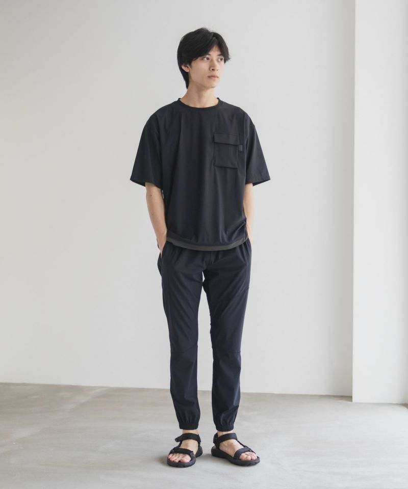 NAVY SARARI 極冷ジョガーパンツ メンズ商品画像-37