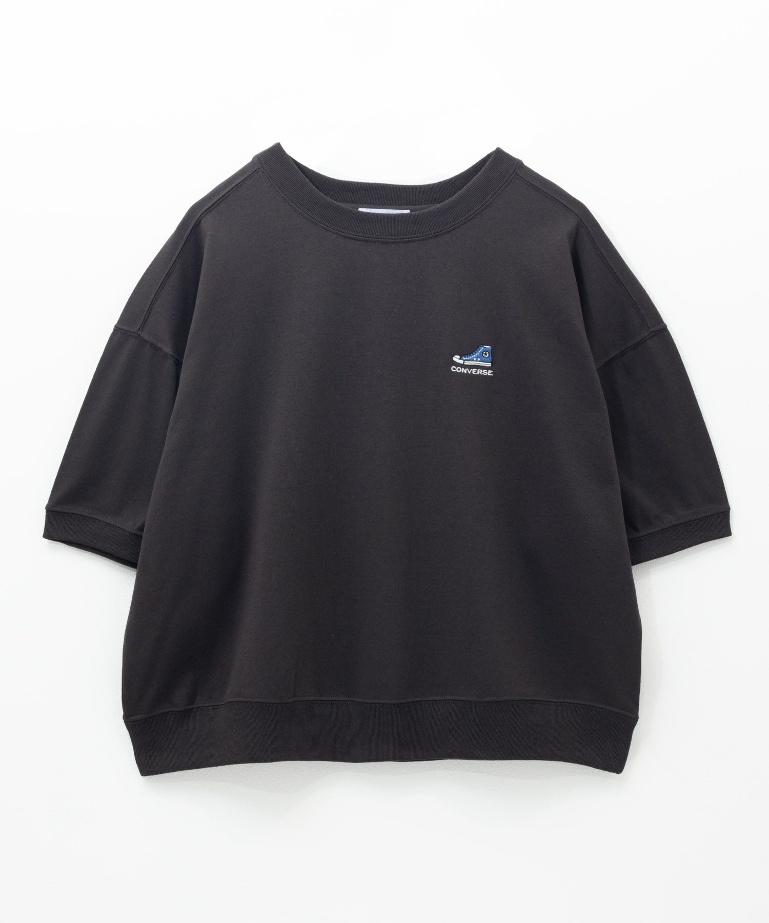 CONVERSE  ワンポイントシューズTシャツ レディース メール便 対応商品商品サムネイル-18