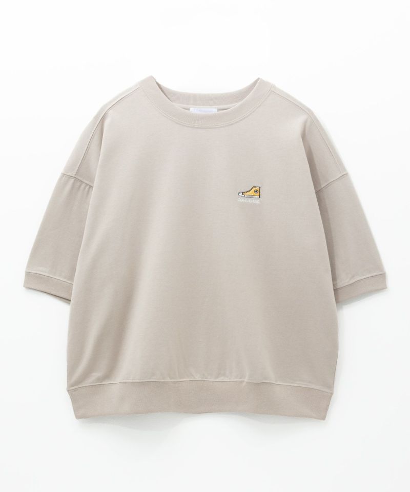CONVERSE  ワンポイントシューズTシャツ レディース メール便 対応商品商品画像-22