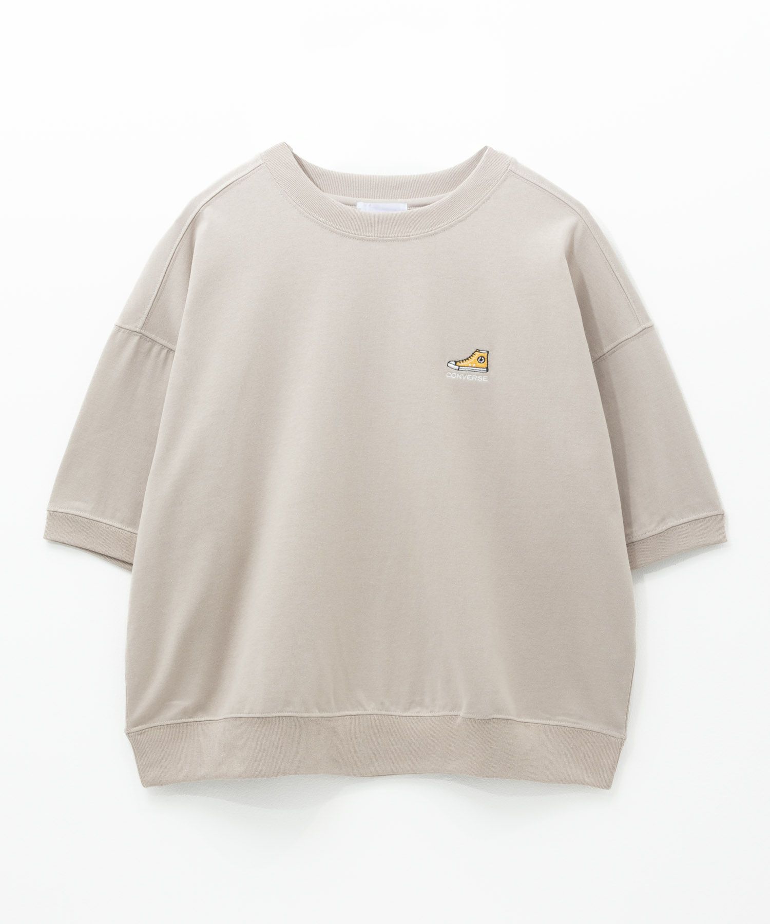 CONVERSE  ワンポイントシューズTシャツ レディース メール便 対応商品商品画像-22