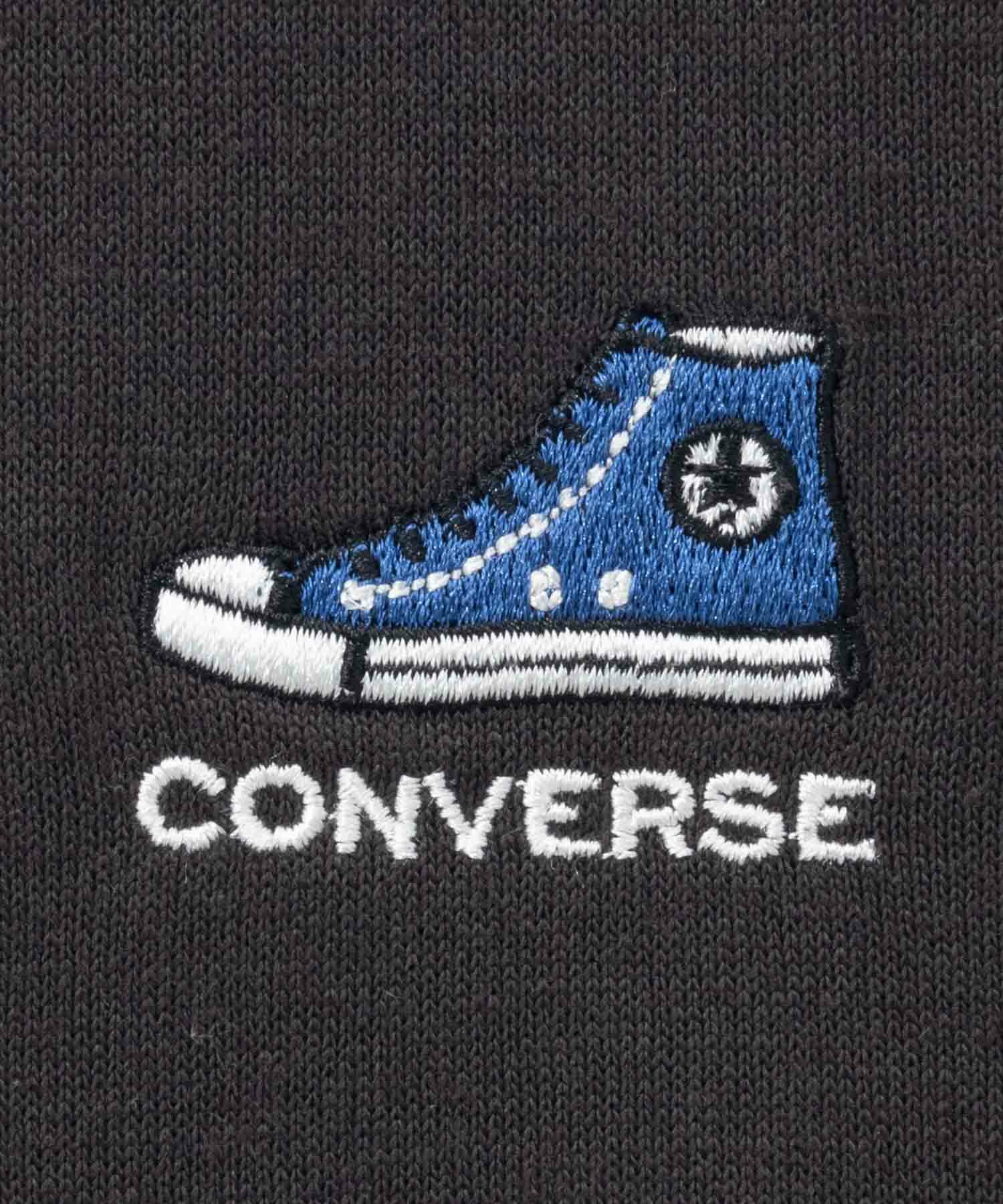 CONVERSE  ワンポイントシューズTシャツ レディース メール便 対応商品商品画像-24