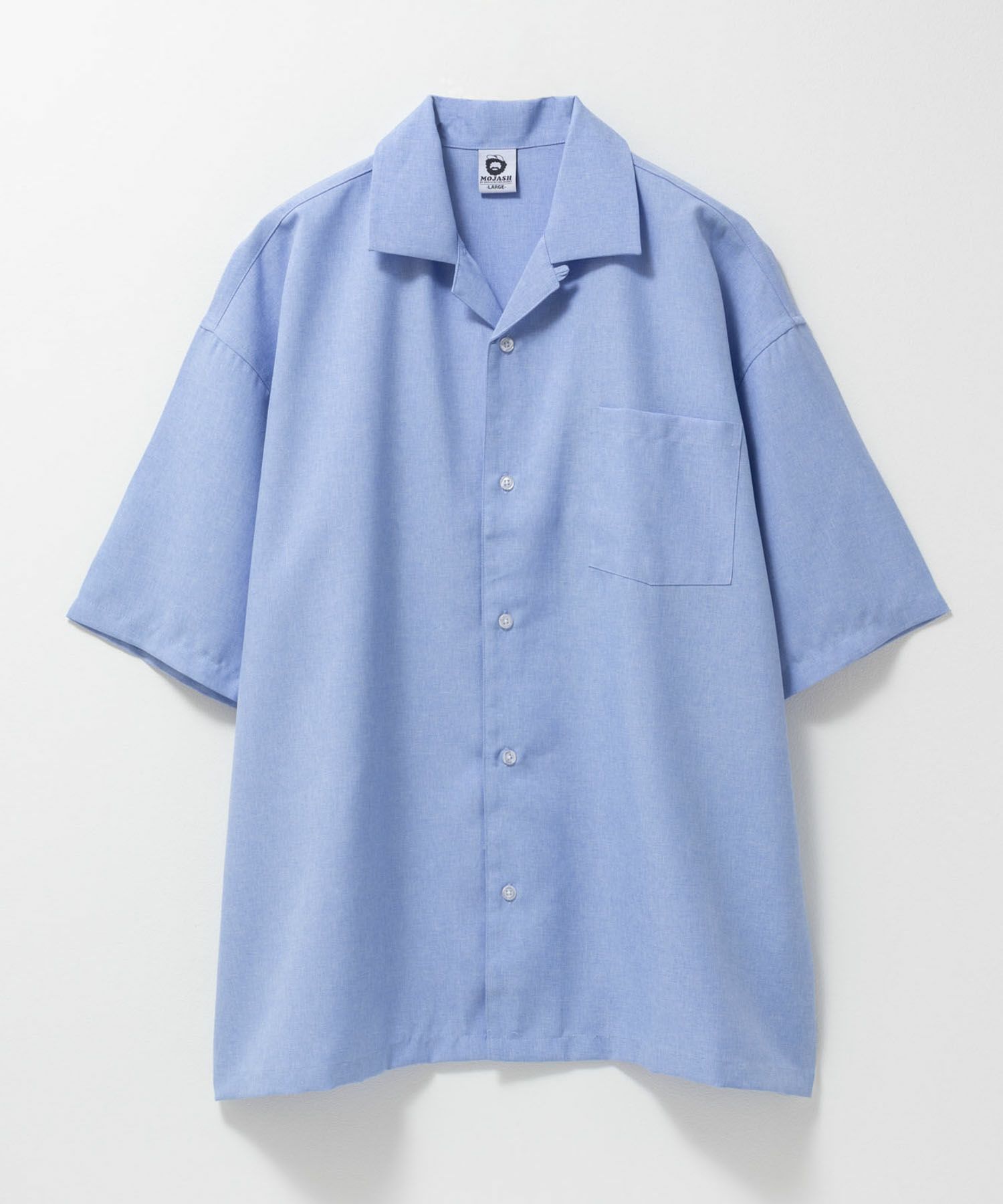 ひげサガラ刺繍半袖シャツ メンズ商品サムネイル-6