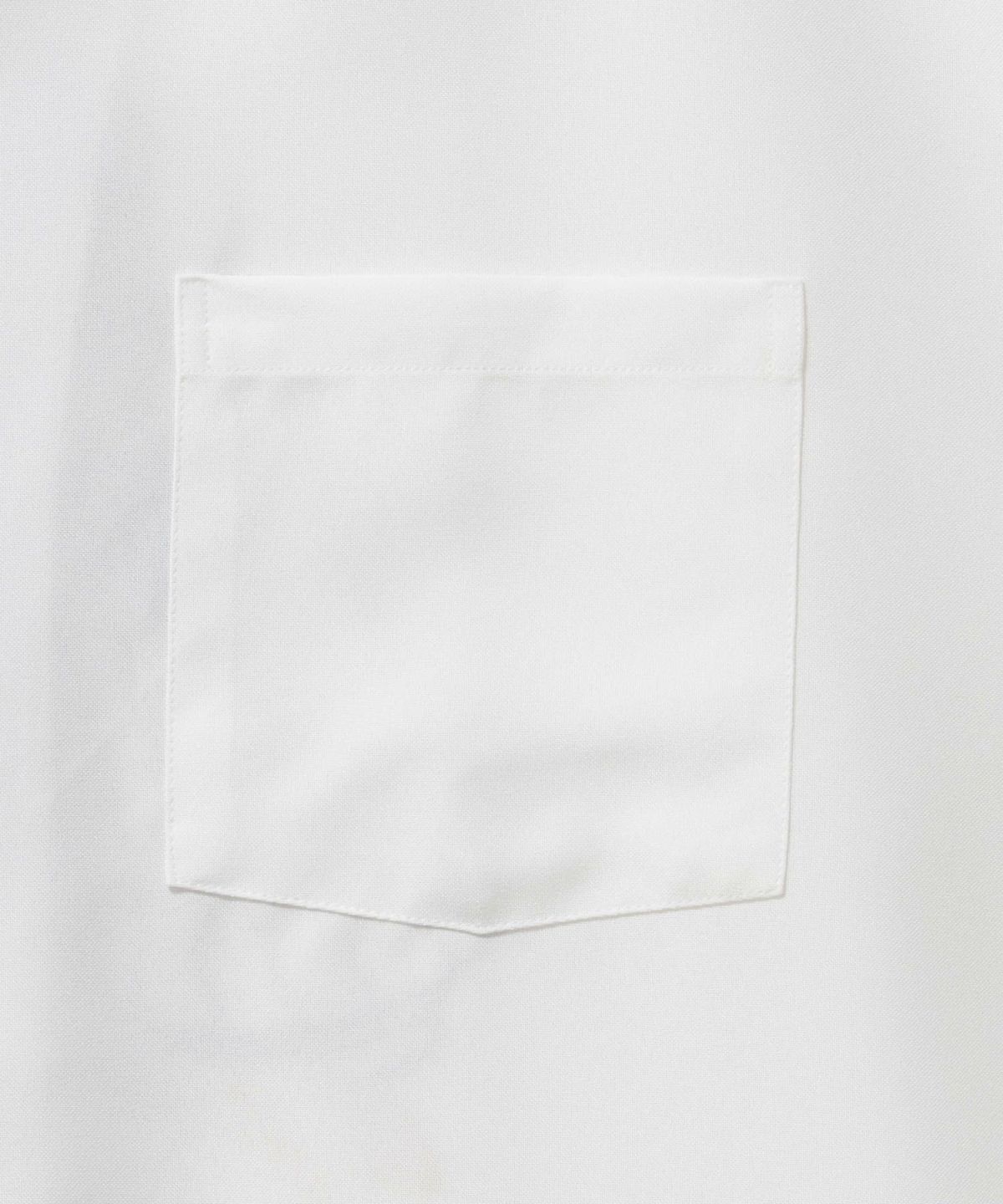 ひげサガラ刺繍半袖シャツ メンズ