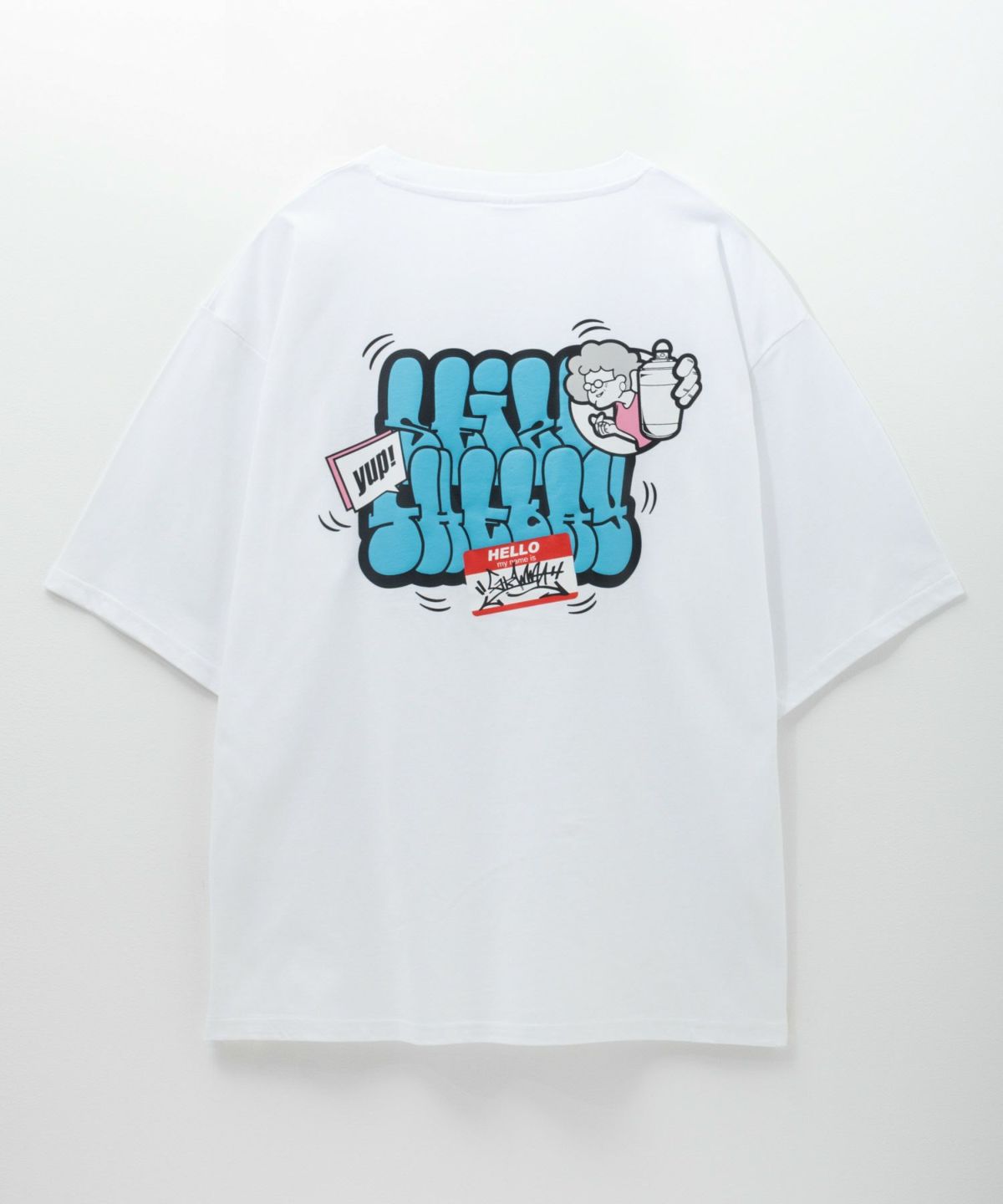 天竺発泡バブルロゴTシャツ メンズ ネコポス 対応商品